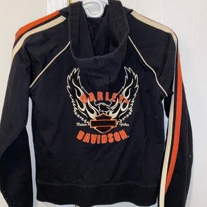 Harley Davidson Zip-Up Hoodie